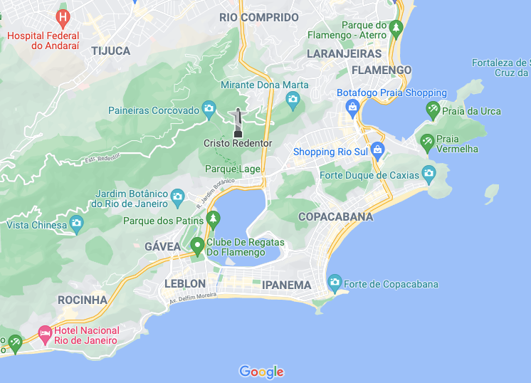 Mapa Rio de Janeiro
