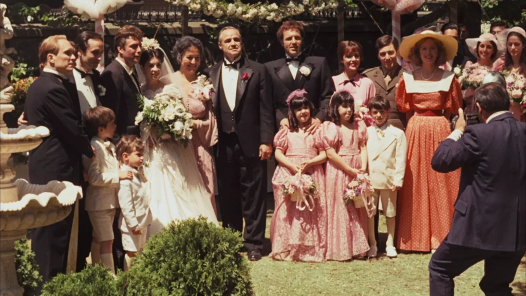 O Casamento de Constanzia "Connie" Corleone – O Poderoso Chefão (1972).